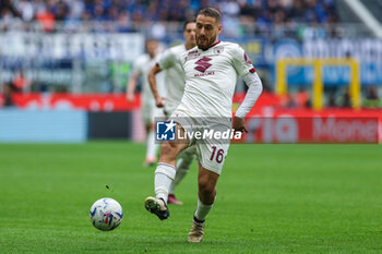2024-04-28 - Nikola Vlasic of Torino FC seen in action during Serie A 2023/24 football match between FC Internazionale and Torino FC at Giuseppe Meazza Stadium, Milan, Italy on April 28, 2024 - INTER - FC INTERNAZIONALE VS TORINO FC - ITALIAN SERIE A - SOCCER