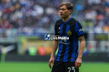 2024-04-28 - Nicolo Barella of FC Internazionale seen during Serie A 2023/24 football match between FC Internazionale and Torino FC at Giuseppe Meazza Stadium, Milan, Italy on April 28, 2024 - INTER - FC INTERNAZIONALE VS TORINO FC - ITALIAN SERIE A - SOCCER
