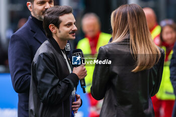 2024-04-28 - Fabio Rovazzi seen during Serie A 2023/24 football match between FC Internazionale and Torino FC at Giuseppe Meazza Stadium, Milan, Italy on April 28, 2024 - INTER - FC INTERNAZIONALE VS TORINO FC - ITALIAN SERIE A - SOCCER