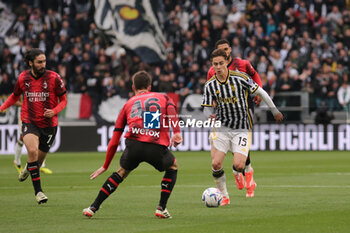 2024-04-27 - Kenan Yildiz (Juventus FC) in action - JUVENTUS FC VS AC MILAN - ITALIAN SERIE A - SOCCER