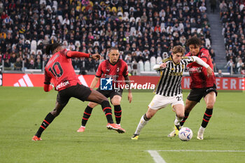 2024-04-27 - Fabio Miretti (Juventus FC) in action - JUVENTUS FC VS AC MILAN - ITALIAN SERIE A - SOCCER