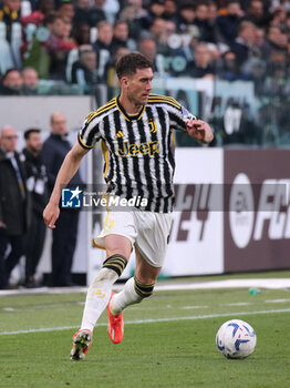 2024-04-27 - Dusan Vlahovic (Juventus FC) - JUVENTUS FC VS AC MILAN - ITALIAN SERIE A - SOCCER