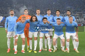 2024-04-27 - SS Lazio team during the Italian Football Championship League A 2023/2024 match between SS Lazio vs Hellas Verona FC at the Olimpic Stadium in Rome on 27 April 2024. - SS LAZIO VS HELLAS VERONA FC - ITALIAN SERIE A - SOCCER