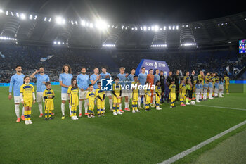 2024-04-27 - Line up during the Italian Football Championship League A 2023/2024 match between SS Lazio vs Hellas Verona FC at the Olimpic Stadium in Rome on 27 April 2024. - SS LAZIO VS HELLAS VERONA FC - ITALIAN SERIE A - SOCCER