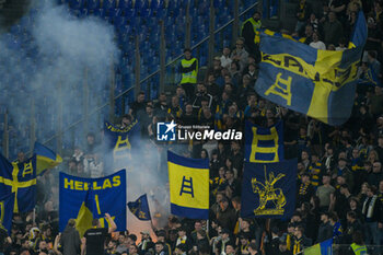 2024-04-27 - Hellas Verona supporter during the Italian Football Championship League A 2023/2024 match between SS Lazio vs Hellas Verona at the Olimpic Stadium in Rome on 27 April 2024. - SS LAZIO VS HELLAS VERONA FC - ITALIAN SERIE A - SOCCER