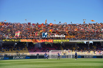 2024-04-27 - Supporters of US Lecce - US LECCE VS AC MONZA - ITALIAN SERIE A - SOCCER