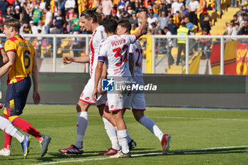 2024-04-27 - Matteo Pessina of AC Monza celebrates after scoring a goal - US LECCE VS AC MONZA - ITALIAN SERIE A - SOCCER