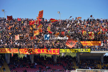 2024-04-27 - Supporters of US Lecce - US LECCE VS AC MONZA - ITALIAN SERIE A - SOCCER