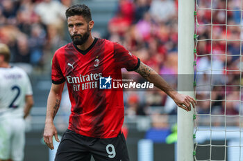 2024-05-05 - Olivier Giroud of AC Milan seen in action during Serie A 2023/24 football match between AC Milan and Genoa CFC at San Siro Stadium, Milan, Italy on May 05, 2024 - AC MILAN VS GENOA CFC - ITALIAN SERIE A - SOCCER