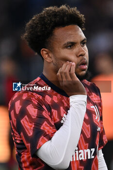 05/05/2024 - Weston McKennie of Juventus F.C. during the 35th day of the Serie A Championship between A.S. Roma vs Juventus F.C. at the Olympic Stadium Olympic on May 5, 2024 in Rome, Italy. - AS ROMA VS JUVENTUS FC - SERIE A - CALCIO