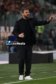 2024-05-05 - Daniele De Rossi of A.S. Roma during the 35th day of the Serie A Championship between A.S. Roma vs Juventus F.C. at the Olympic Stadium Olympic on May 5, 2024 in Rome, Italy. - AS ROMA VS JUVENTUS FC - ITALIAN SERIE A - SOCCER