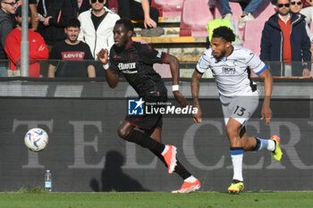2024-05-06 - Emanuel Vignato of US Salernitana 1919 \competes for the ball with Ederson of Atalanta BC during the Serie A Match between US Salernitana 1919 vs Atalanta BC at Arechi Stadium - US SALERNITANA VS ATALANTA BC - ITALIAN SERIE A - SOCCER