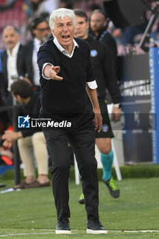 06/05/2024 - Gian Piero Gasperini coach of Atalanta BC gestures during the Serie A Match between US Salernitana 1919 vs Atalanta BC at Arechi Stadium - US SALERNITANA VS ATALANTA BC - SERIE A - CALCIO