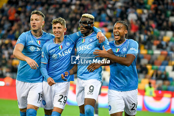 2024-05-06 - Napoli's Victor Osimhen celebrates after scoring a goal - UDINESE CALCIO VS SSC NAPOLI - ITALIAN SERIE A - SOCCER