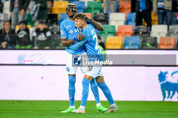 2024-05-06 - Napoli's Victor Osimhen celebrates after scoring a canceled goal - UDINESE CALCIO VS SSC NAPOLI - ITALIAN SERIE A - SOCCER