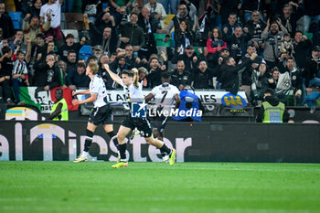 06/05/2024 - Udinese's Isaac Success celebrates after scoring a goal - UDINESE CALCIO VS SSC NAPOLI - SERIE A - CALCIO