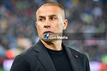 2024-05-06 - Udinese's Head Coach Fabio Cannavaro - UDINESE CALCIO VS SSC NAPOLI - ITALIAN SERIE A - SOCCER