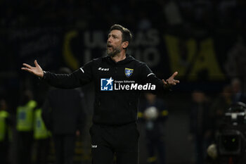 2024-05-10 - Eusebio Di Francesco of Frosinone Calcio during the 36th day of the Serie A Championship between Frosinone Calcio vs F.C. Inter, 10 May 2024 at the Benito Stirpe Stadium, Frosinone, Italy. - FROSINONE CALCIO VS INTER - FC INTERNAZIONALE - ITALIAN SERIE A - SOCCER