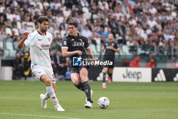 2024-05-12 - Dusan Vlahovic (Juventus FC) in action - JUVENTUS FC VS US SALERNITANA - ITALIAN SERIE A - SOCCER