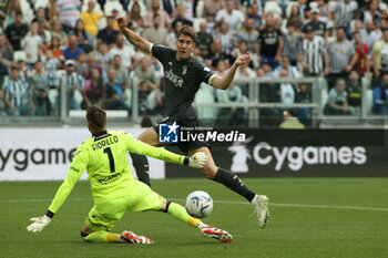 2024-05-12 - Dusan Vlahovic (Juventus FC) shots on goal - JUVENTUS FC VS US SALERNITANA - ITALIAN SERIE A - SOCCER