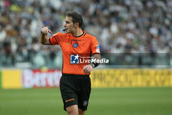 2024-05-12 - Alberto Santoro, referee - JUVENTUS FC VS US SALERNITANA - ITALIAN SERIE A - SOCCER