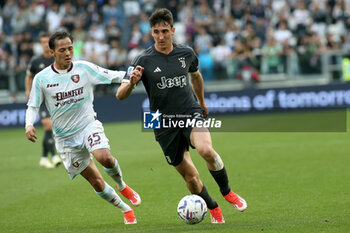 2024-05-12 - Andrea Cambiaso (Juventus FC) in action - JUVENTUS FC VS US SALERNITANA - ITALIAN SERIE A - SOCCER