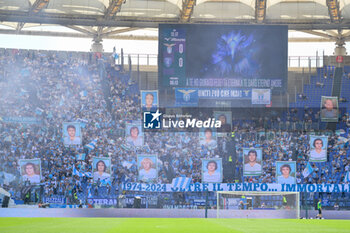 2024-05-12 - SS Lazio supporter during the Italian Football Championship League A 2023/2024 match between SS Lazio vs Empoli FC at the Olimpic Stadium in Rome on 12  May 2024. - SS LAZIO VS EMPOLI FC - ITALIAN SERIE A - SOCCER