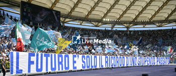 2024-05-12 - SS Lazio supporter during the Italian Football Championship League A 2023/2024 match between SS Lazio vs Empoli FC at the Olimpic Stadium in Rome on 12  May 2024. - SS LAZIO VS EMPOLI FC - ITALIAN SERIE A - SOCCER