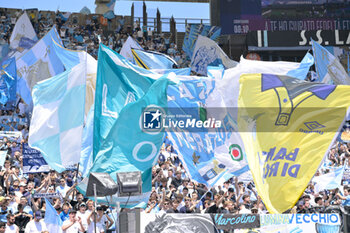 2024-05-12 - SS Lazio supporter during the Italian Football Championship League A 2023/2024 match between SS Lazio vs Empoli FC at the Olimpic Stadium in Rome on 12  May 2024. - SS LAZIO VS EMPOLI FC - ITALIAN SERIE A - SOCCER