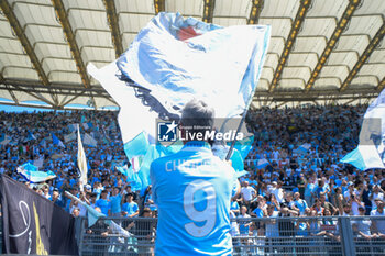 2024-05-12 - SS Lazio supporter during the Italian Football Championship League A 2023/2024 match between SS Lazio vs Empoli FC at the Olimpic Stadium in Rome on 12  May 2024. - SS LAZIO VS EMPOLI FC - ITALIAN SERIE A - SOCCER