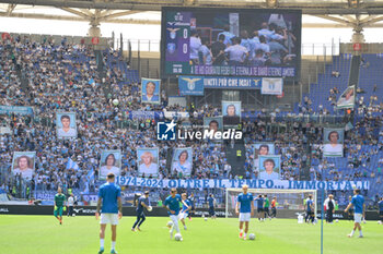 2024-05-12 - SS Lazio supporter during the Italian Football Championship League A 2023/2024 match between SS Lazio vs Empoli FC at the Olimpic Stadium in Rome on 12  May 2024. - SS LAZIO VS EMPOLI FC - ITALIAN SERIE A - SOCCER