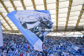 2024-05-12 - SS Lazio supporter during the Italian Football Championship League A 2023/2024 match between SS Lazio vs Empoli FC at the Olimpic Stadium in Rome on 12  May 2024. - SS LAZIO VS EMPOLI FC - ITALIAN SERIE A - SOCCER