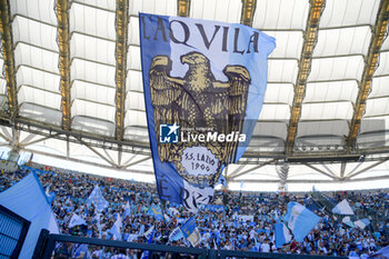 2024-05-12 - SS Lazio supporter during the Italian Football Championship League A 2023/2024 match between SS Lazio vs Empoli FC at the Olimpic Stadium in Rome on 12  May 2024. - SS LAZIO VS EMPOLI FC - ITALIAN SERIE A - SOCCER