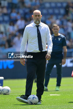 2024-05-12 - Lazio’s head coach Igor Tudor during the Italian Football Championship League A 2023/2024 match between SS Lazio vs Empoli FC at the Olimpic Stadium in Rome on 12  May 2024. - SS LAZIO VS EMPOLI FC - ITALIAN SERIE A - SOCCER