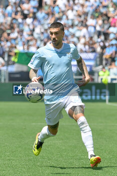 2024-05-12 - Lazio’s Mattia Zaccagni during the Italian Football Championship League A 2023/2024 match between SS Lazio vs Empoli FC at the Olimpic Stadium in Rome on 12  May 2024. - SS LAZIO VS EMPOLI FC - ITALIAN SERIE A - SOCCER