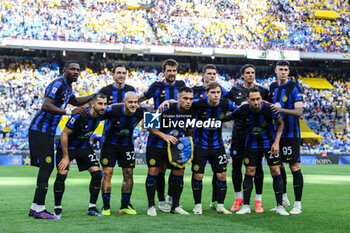 2024-05-19 - FC Internazionale team line up during Serie A 2023/24 football match between FC Internazionale and SS Lazio at Giuseppe Meazza Stadium, Milan, Italy on May 19, 2024 - INTER - FC INTERNAZIONALE VS SS LAZIO - ITALIAN SERIE A - SOCCER