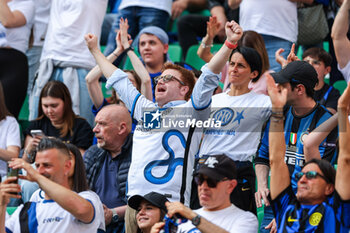 2024-05-19 - FC Internazionale supporters seen during Serie A 2023/24 football match between FC Internazionale and SS Lazio at Giuseppe Meazza Stadium, Milan, Italy on May 19, 2024 - INTER - FC INTERNAZIONALE VS SS LAZIO - ITALIAN SERIE A - SOCCER