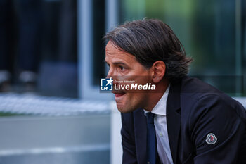 2024-05-19 - Simone Inzaghi Head Coach of FC Internazionale seen during Serie A 2023/24 football match between FC Internazionale and SS Lazio at Giuseppe Meazza Stadium, Milan, Italy on May 19, 2024 - INTER - FC INTERNAZIONALE VS SS LAZIO - ITALIAN SERIE A - SOCCER