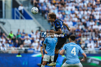 2024-05-19 - Nicolo Barella of FC Internazionale seen in action during Serie A 2023/24 football match between FC Internazionale and SS Lazio at Giuseppe Meazza Stadium, Milan, Italy on May 19, 2024 - INTER - FC INTERNAZIONALE VS SS LAZIO - ITALIAN SERIE A - SOCCER