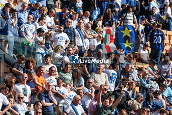 2024-05-19 - FC Internazionale supporters seen during Serie A 2023/24 football match between FC Internazionale and SS Lazio at Giuseppe Meazza Stadium, Milan, Italy on May 19, 2024 - INTER - FC INTERNAZIONALE VS SS LAZIO - ITALIAN SERIE A - SOCCER