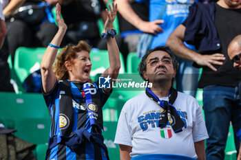 2024-05-19 - FC Internazionale supporters seen during Serie A 2023/24 football match between FC Internazionale and SS Lazio at Giuseppe Meazza Stadium, Milan, Italy on May 19, 2024 - INTER - FC INTERNAZIONALE VS SS LAZIO - ITALIAN SERIE A - SOCCER