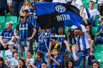 2024-05-19 - FC Internazionale supporters seen during Serie A 2023/24 football match between FC Internazionale and SS Lazio at Giuseppe Meazza Stadium, Milan, Italy on May 19, 2024 - INTER - FC INTERNAZIONALE VS SS LAZIO - ITALIAN SERIE A - SOCCER