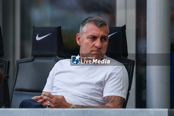 2024-05-19 - Christian Bobo Vieri former FC Internazionale player during Serie A 2023/24 football match between FC Internazionale and SS Lazio at Giuseppe Meazza Stadium, Milan, Italy on May 19, 2024 - INTER - FC INTERNAZIONALE VS SS LAZIO - ITALIAN SERIE A - SOCCER