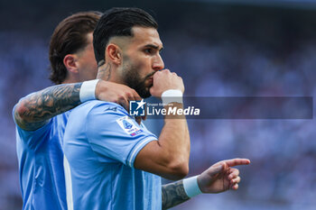 2024-05-19 - Valentin Castellanos of SS Lazio celebrates during Serie A 2023/24 football match between FC Internazionale and SS Lazio at Giuseppe Meazza Stadium, Milan, Italy on May 19, 2024 - INTER - FC INTERNAZIONALE VS SS LAZIO - ITALIAN SERIE A - SOCCER