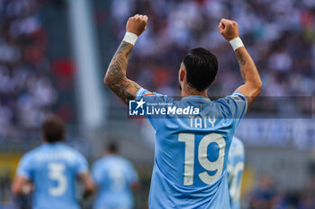 2024-05-19 - Valentin Castellanos of SS Lazio celebrates during Serie A 2023/24 football match between FC Internazionale and SS Lazio at Giuseppe Meazza Stadium, Milan, Italy on May 19, 2024 - INTER - FC INTERNAZIONALE VS SS LAZIO - ITALIAN SERIE A - SOCCER