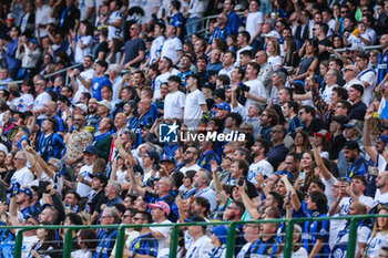 2024-05-19 - FC Internazionale supporters seen during Serie A 2023/24 football match between FC Internazionale and SS Lazio at Giuseppe Meazza Stadium, Milan, Italy on May 19, 2024 - INTER - FC INTERNAZIONALE VS SS LAZIO - ITALIAN SERIE A - SOCCER