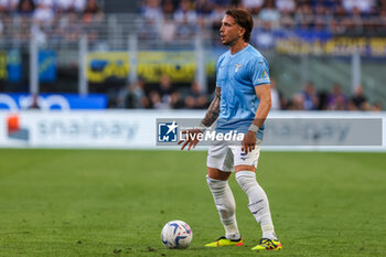 2024-05-19 - Luca Pellegrini of SS Lazio seen in action during Serie A 2023/24 football match between FC Internazionale and SS Lazio at Giuseppe Meazza Stadium, Milan, Italy on May 19, 2024 - INTER - FC INTERNAZIONALE VS SS LAZIO - ITALIAN SERIE A - SOCCER