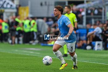 2024-05-19 - Luca Pellegrini of SS Lazio seen in action during Serie A 2023/24 football match between FC Internazionale and SS Lazio at Giuseppe Meazza Stadium, Milan, Italy on May 19, 2024 - INTER - FC INTERNAZIONALE VS SS LAZIO - ITALIAN SERIE A - SOCCER