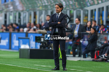 2024-05-19 - Simone Inzaghi Head Coach of FC Internazionale seen during Serie A 2023/24 football match between FC Internazionale and SS Lazio at Giuseppe Meazza Stadium, Milan, Italy on May 19, 2024 - INTER - FC INTERNAZIONALE VS SS LAZIO - ITALIAN SERIE A - SOCCER