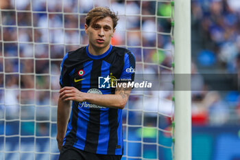 2024-05-19 - Nicolo Barella of FC Internazionale seen during Serie A 2023/24 football match between FC Internazionale and SS Lazio at Giuseppe Meazza Stadium, Milan, Italy on May 19, 2024 - INTER - FC INTERNAZIONALE VS SS LAZIO - ITALIAN SERIE A - SOCCER